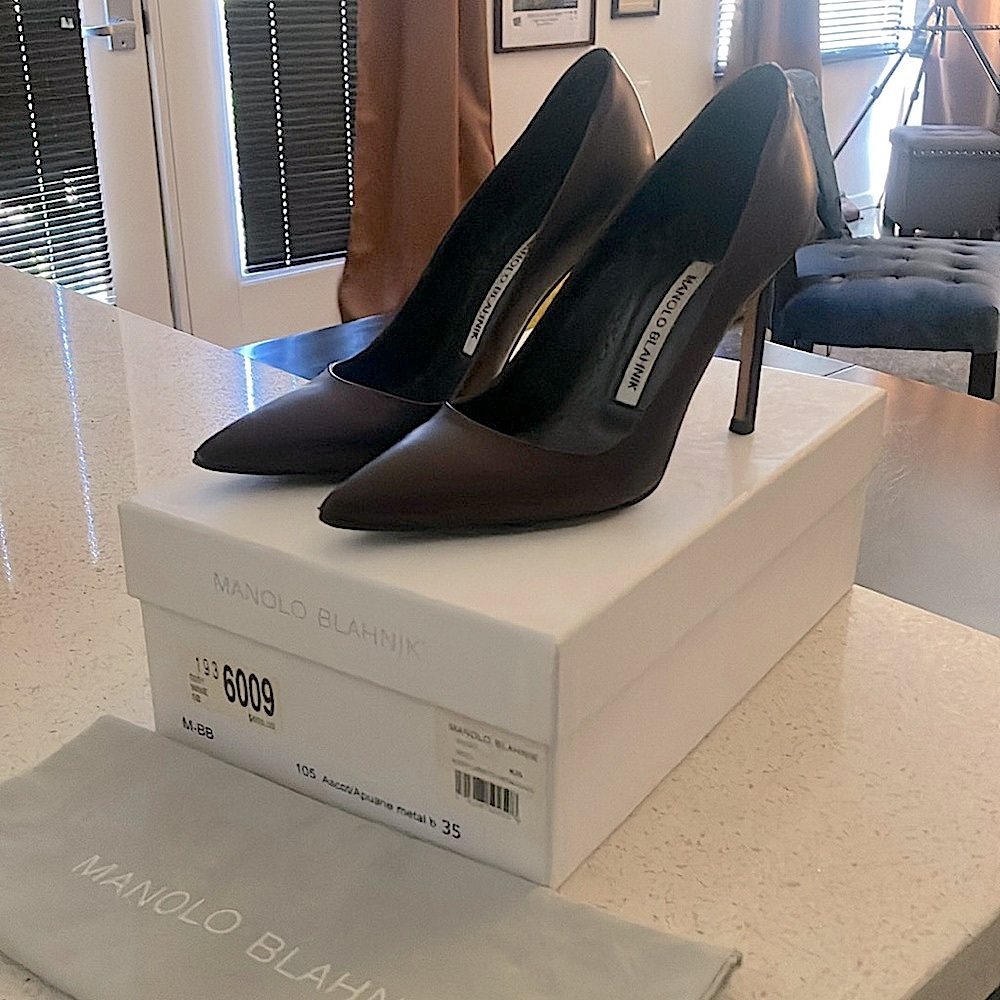 Manolo Blahnik Ascot Pumps